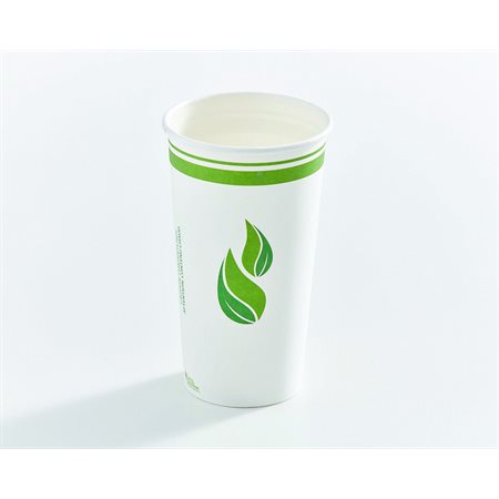 Eco Guardian PLA Lined Compostable Paper Cups 20 oz