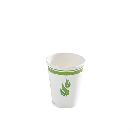 Gobelet compostable isolé 8 oz paquet de 50