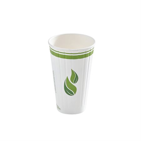 Gobelet compostable isolé 16 oz paquet de 40