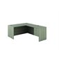 L Shaped Desk noce grigio