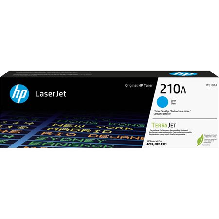 Cartouche de toner HP 210A cyan