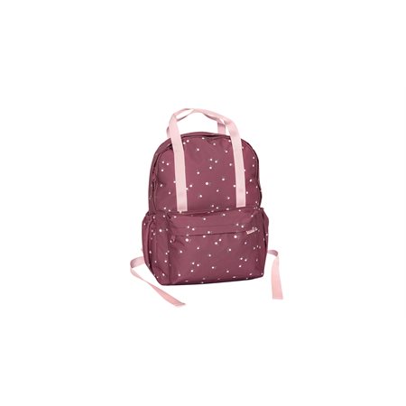 Ensemble pour la rentrée fleurs roses Execo Sac à dos