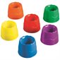 Prang Single Water pots 6 count assorted colours