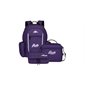 Backpack-Lunchbox-Pencil Case Kit purple