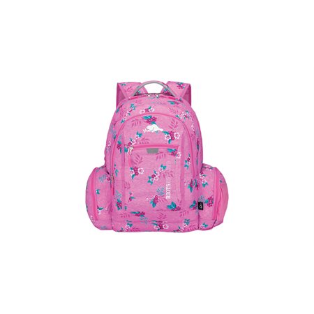 Computer Backpack pink flowers