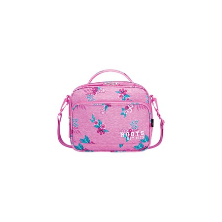 Lunch Bag pink flowers