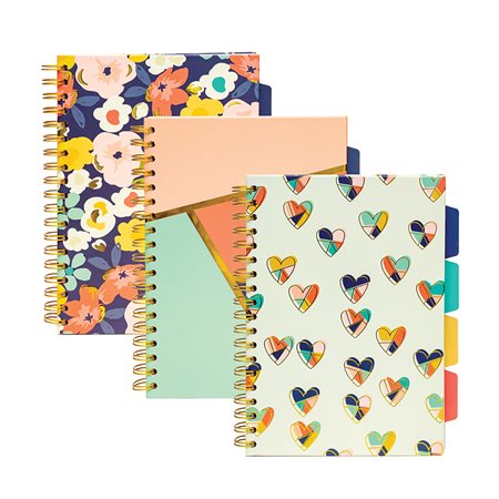 Pukka Pads Hardcover 5 Subjects Notebooks