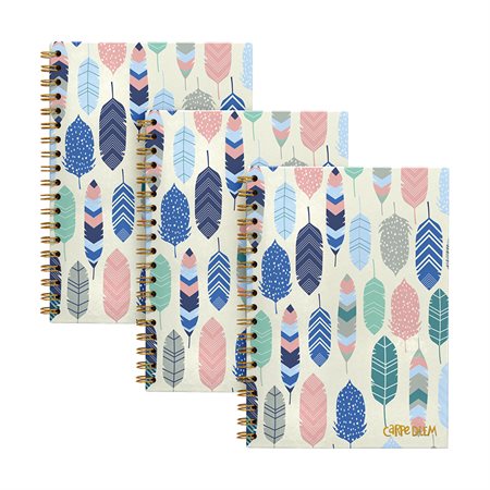 Pukka Pads Hardcover Notebooks feathers