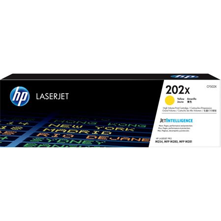 HP 202X / CF503X Laser Toner Cartridge yellow