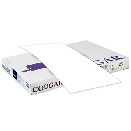 Cougar White Paper 19 x 25 in.