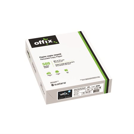 Offix® 30 Recycled Paper 8-1 / 2 x 11 pack of 500