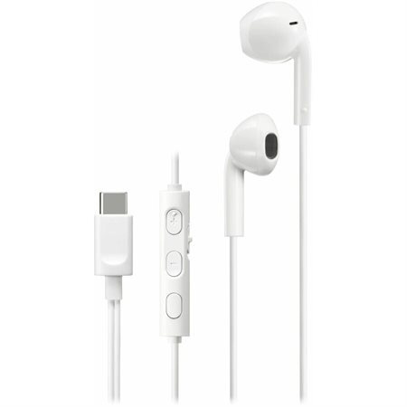 USB-C Gumy Earphones coconut white