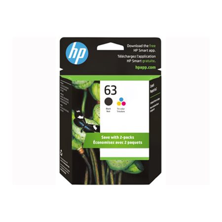 HP 63 Ink Jet Cartridges