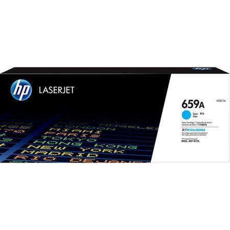 Cartouche de toner HP 659A cyan