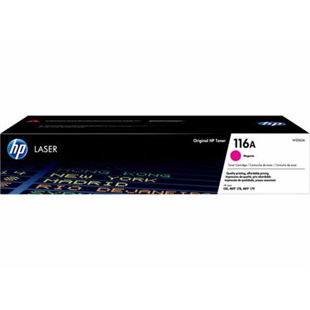 Cartouche de toner HP 116A magenta