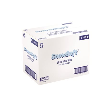 SnowSoft Deluxe Facial Tissue