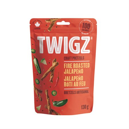 Twigz Craft Pretzels fire roasted jalapeño