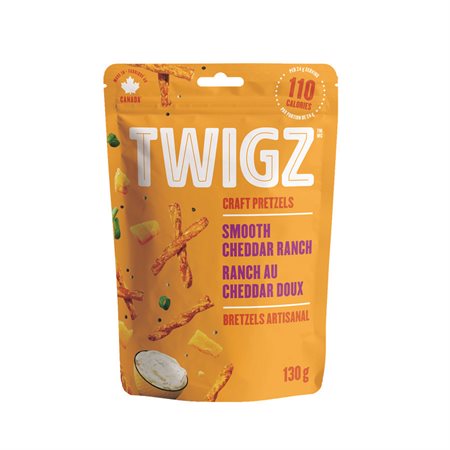 Twigz Craft Pretzels smooth cheddar ranch