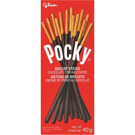 Bâtons de biscuits enrobé de crème au chocolat Pocky