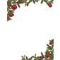 Papier format lettre des fêtes branches