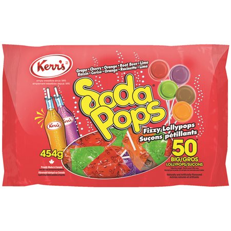 Soda Pops Fizzy Lollypops