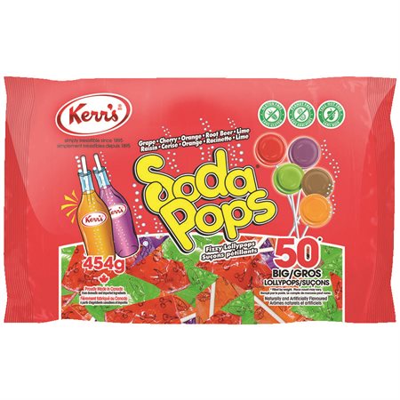 Soda Pops Fizzy Lollypops