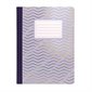 Cahier de composition Haze - bleu