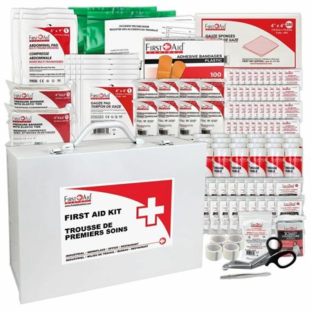 Trousse de premier soin Fédéral Type C Dans une boîte en métal