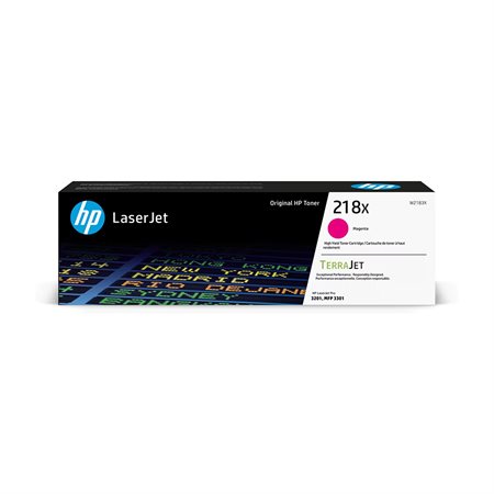 Cartouche de toner à haut rendement HP 218 magenta