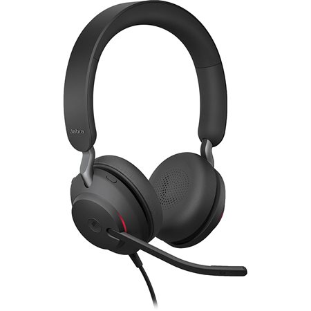 Evolve2 40 SE Stereo Wired On-Ear Headset (Microsoft Teams, USB-C)