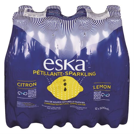 Eau pétillante au citron Eska
