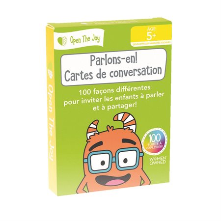 Cartes de conversation parlons-en Version française