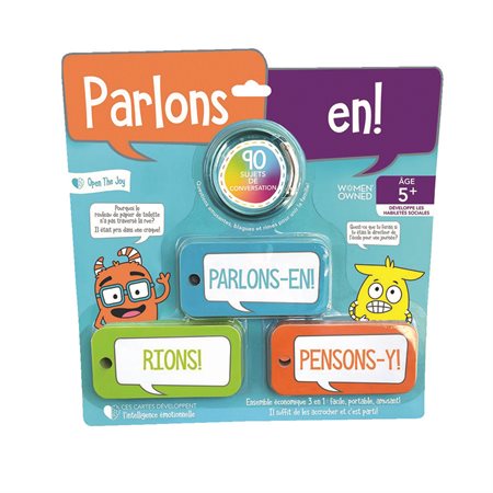 Cartes parlons-en édition de poche Version française