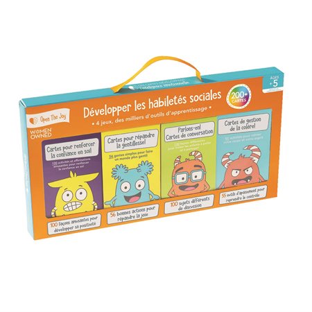 Cartes développer les habiletés sociales Version française