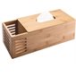 Rectangular Bamboo Tissue Box