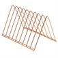 Rose Gold Triangular Wire File Sorter Rose Gold Triangular Wire File Sorter