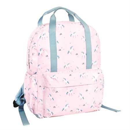 Sac à dos avec pochette à l’avant Execo licorne