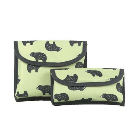 Execo Sandwich and Snack Pouch Set bears