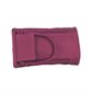 Off track Pencil Case with 2 Zippers raspberry