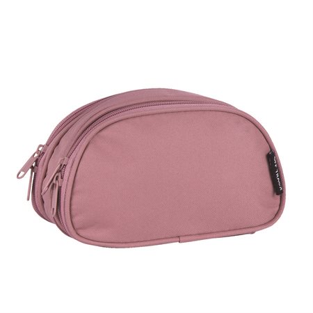 Off track Pencil case 2 compartments pink