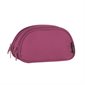 Off track Pencil case 2 compartments raspberry