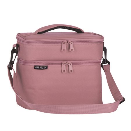 Off track 2-Compartment Lunch Box pink