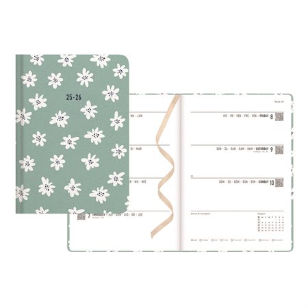 WEEKLY ACAD.PLANNER DAIS.MINT