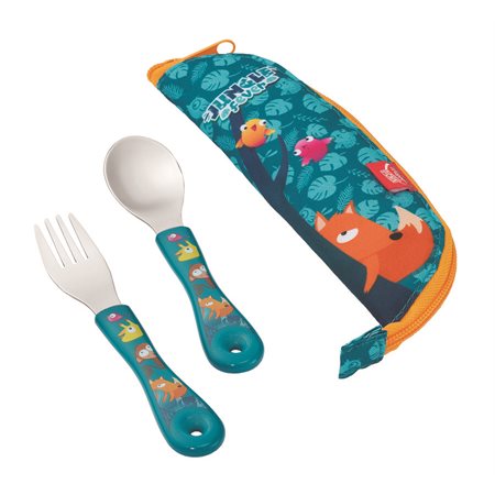 Maped 2-Piece Cutlery Case jungle fever