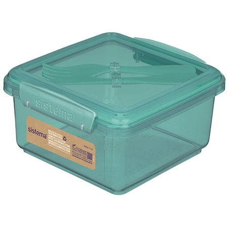Sistema Ocean Bound Lunch Box Plus To Go