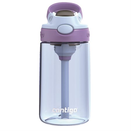 Contigo Kids Aubrey Straw Water Bottle periwinkle and amethyst