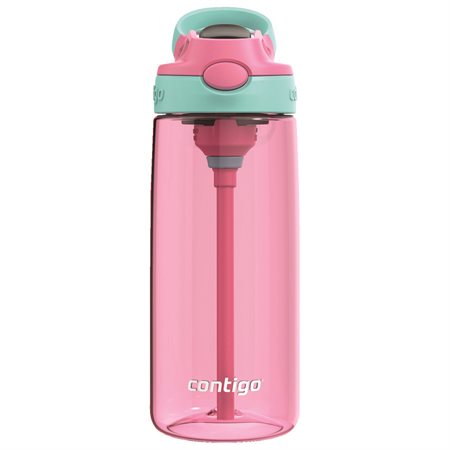 Contigo Kids Aubrey Straw Water Bottle azalea jade vine