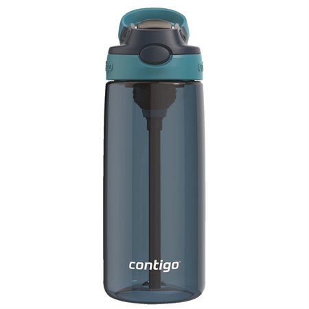 Contigo Kids Aubrey Straw Water Bottle blueberry and juniper
