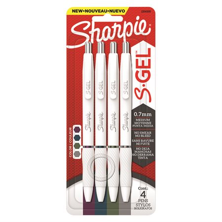Sharpie S-Gel Pens rich dark ink