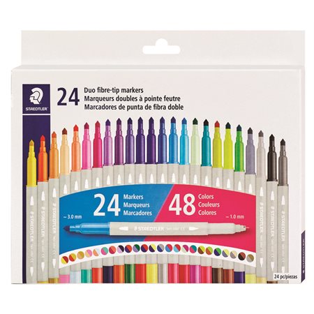 Staedtler Double-Ended Twin Colour Pens
